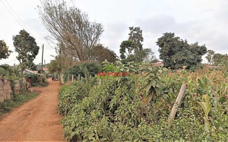 Commercial Touching Tarmac Quarter Acre Plot For Sale In Kikuyu’s Gikambura