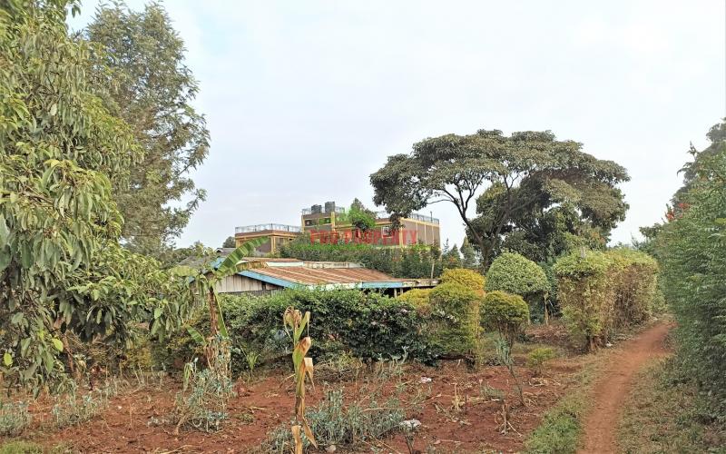 Prime Commercial Plot For Sale In Kikuyu, Gikambura, For A Flat