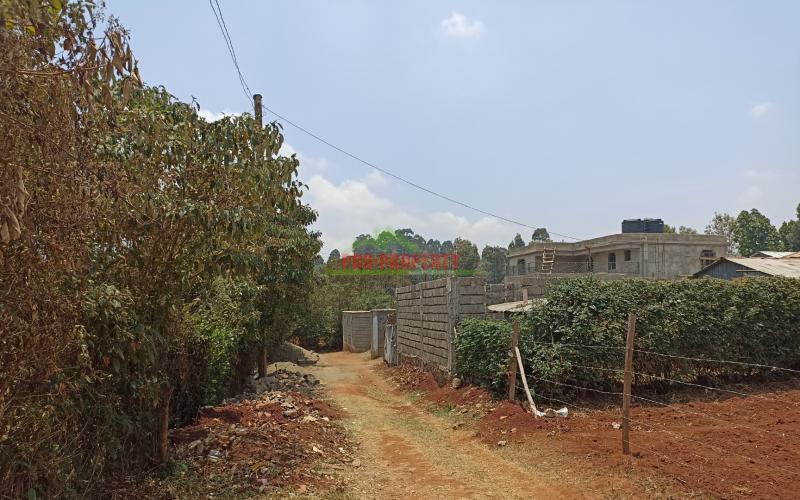 Plot for Sale in Gikambura, Kikuyu near Gicharani Primary