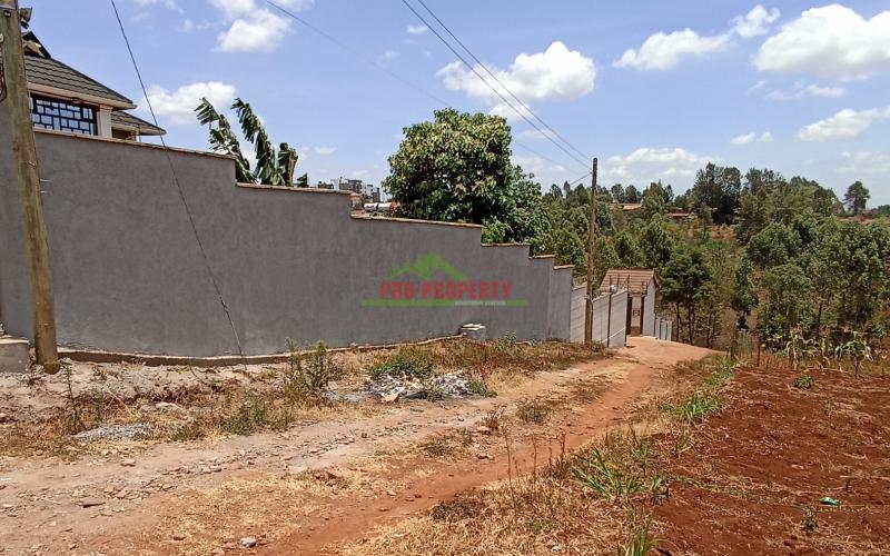 Prime Plot For Sale In Lower Kabete, Kiambu County.