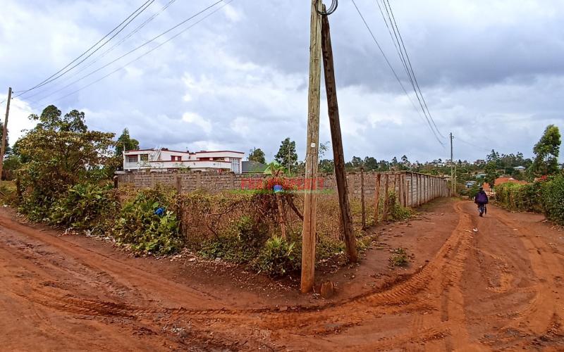 40 By 80ft Plot For Sale In Kikuyu, Gikambura (riu Nderi Area)