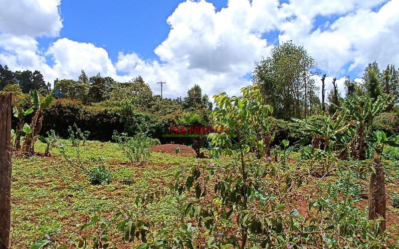 Prime Plot For Sale In Kikuyu, Gikambura (rio Breeze)