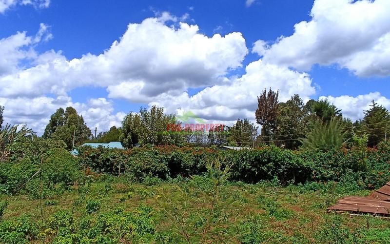 Prime Plot For Sale In Kikuyu, Gikambura (rio Breeze)