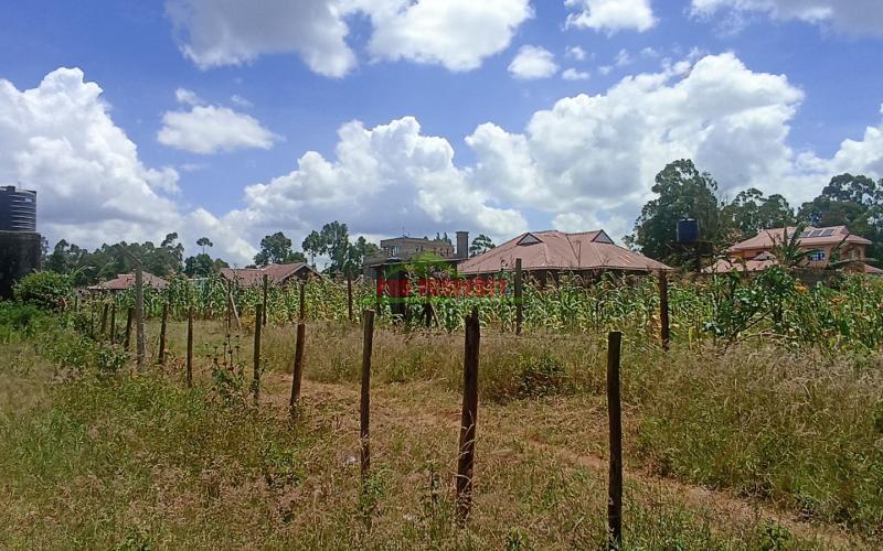 Prime Residential Plots For Sale In Kikuyu, Gikambura.