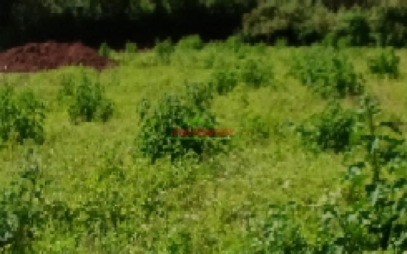 Prime Residential Plot For Sale In Kikuyu, Gikambura Along Jambu Tv