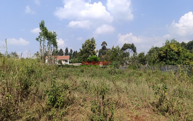 Prime Quarter Acre Plot For Sale In Thogoto, Kikuyu