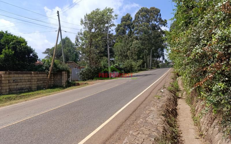 Prime Plot For Sale In Kikuyu, Alliance – Fronting Tarmac