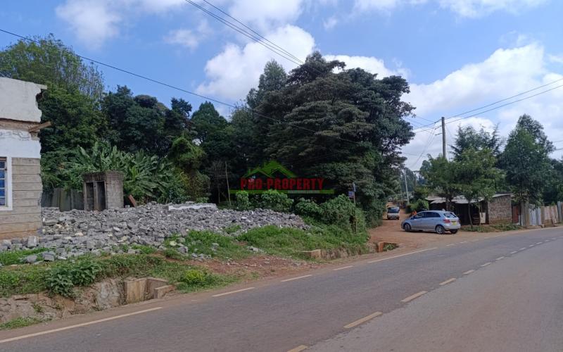 Prime Plot For Sale In Kikuyu, Alliance – Fronting Tarmac