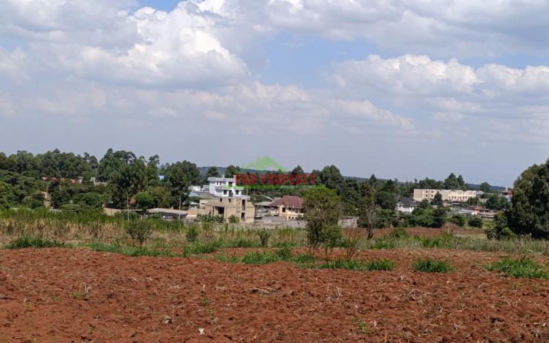 Prime Quarter Acre Plots For Sale In Kikuyu - Gikambura