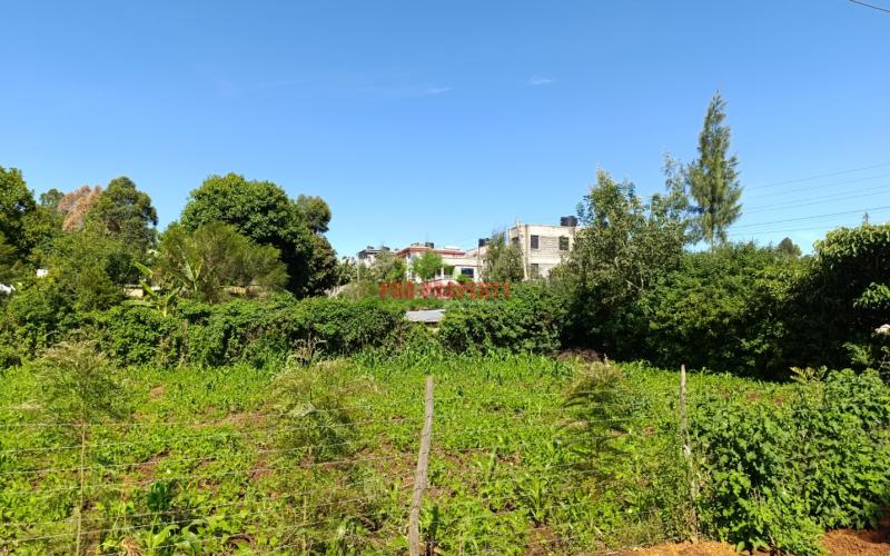 Prime Residential Plots For Sale In Gikambura (jambu Tv Road)