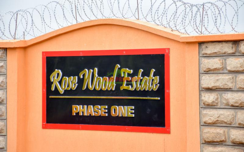 Gated Community For Sale In Kikuyu,ondiri - Rose Wood Estate