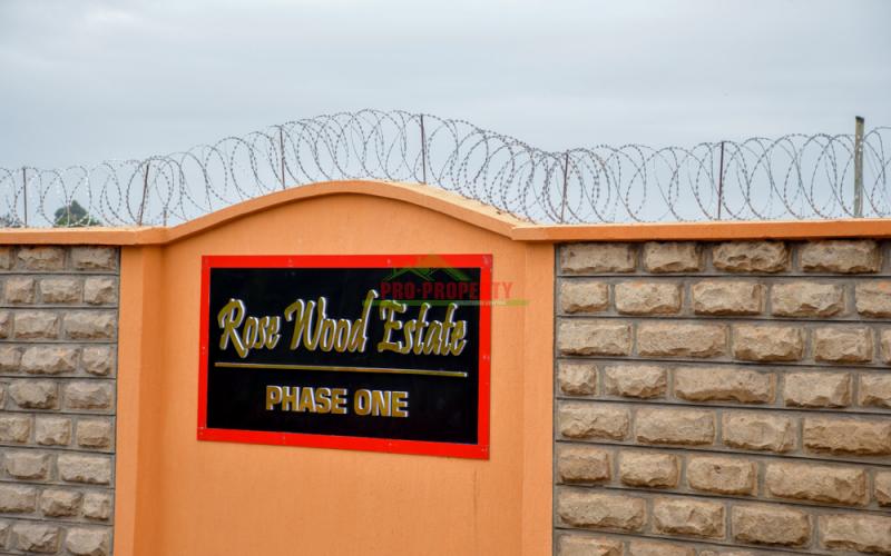 Gated Community For Sale In Kikuyu,ondiri - Rose Wood Estate