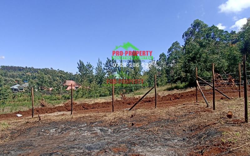 Scenic Residential Plots For Sale In Gikambura, Along Jambu Tv Road