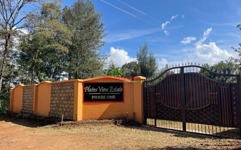 Plains View Estate Phase One in Kikuyu, Gikambura.