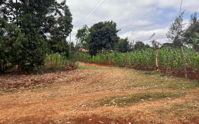 Prime One Acre Land For Sale In Kikuyu, Gikambura.