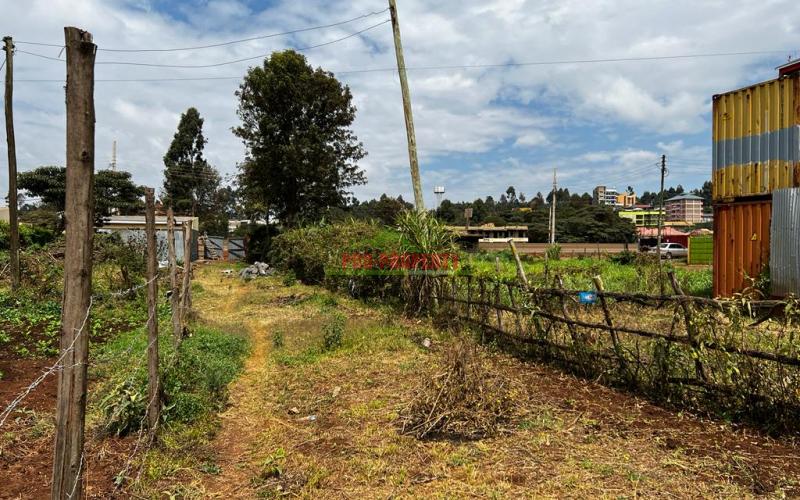 Prime Commercial Plot For Sale In Kikuyu, Zambezi.