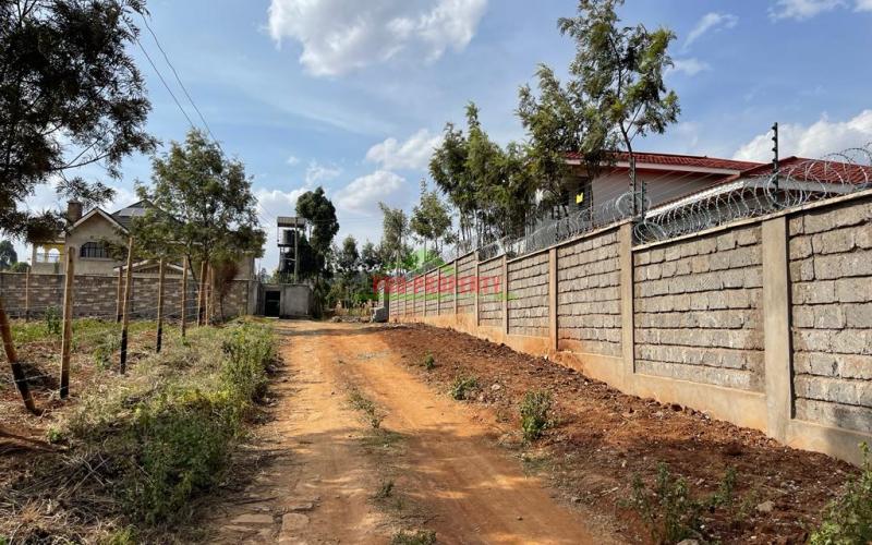Residential Plot For Sale In Kikuyu, Kamangu (migumoini Area).