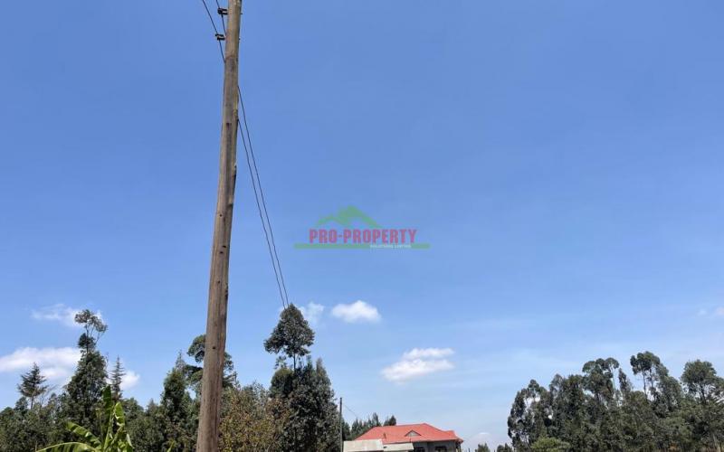 Residential Plot For Sale In Kikuyu, Kamangu Kiambu County.