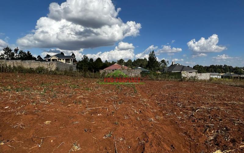 100 By 100 Fts Prime Residential Plot For Sale In Kikuyu ,kamangu.