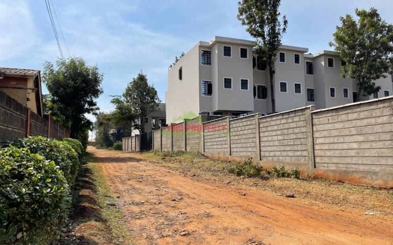 Prime Fenced Commercial Plot For Sale In Kikuyu, Thogoto.