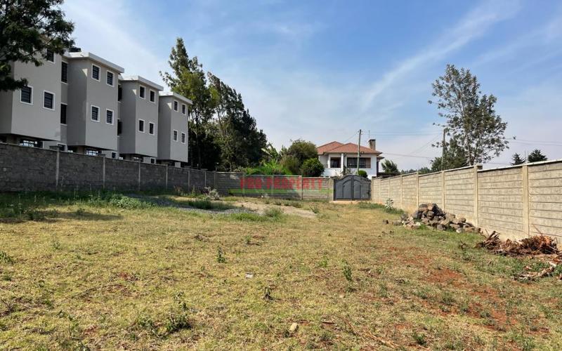 Prime Fenced Commercial Plot For Sale in Kikuyu, Thogoto.