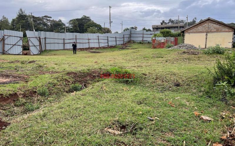 Prime Plot For Lease Fronting The Tarmac In Kikuyu, Thogoto Near The Southern Bypass.