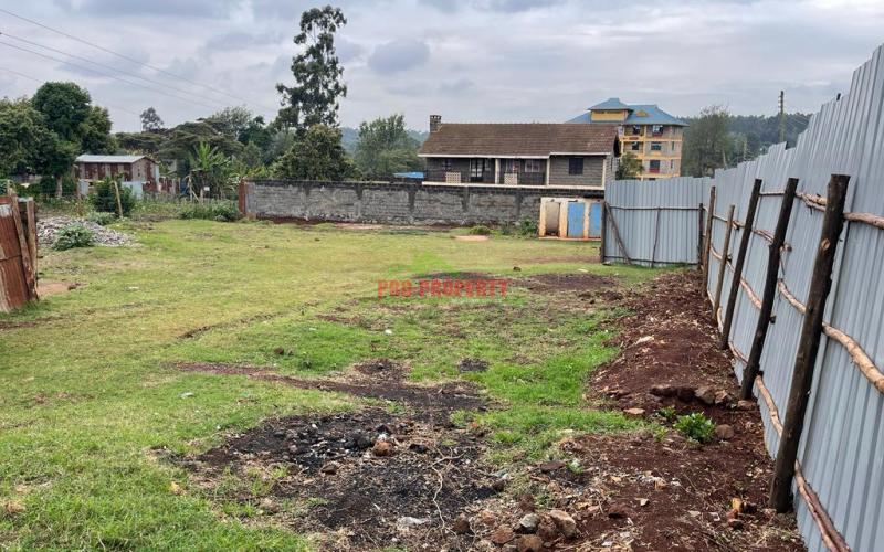 Prime Plot For Lease Fronting The Tarmac In Kikuyu, Thogoto Near The Southern Bypass.
