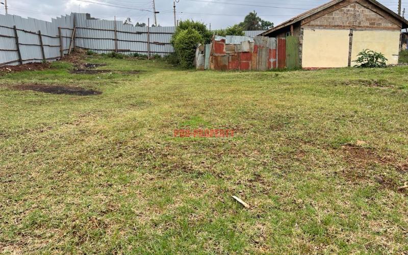 Prime Plot For Lease Fronting The Tarmac In Kikuyu, Thogoto Near The Southern Bypass.