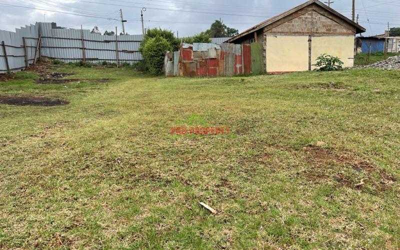 Prime Plot For Lease Fronting The Tarmac In Kikuyu, Thogoto Near The Southern Bypass.