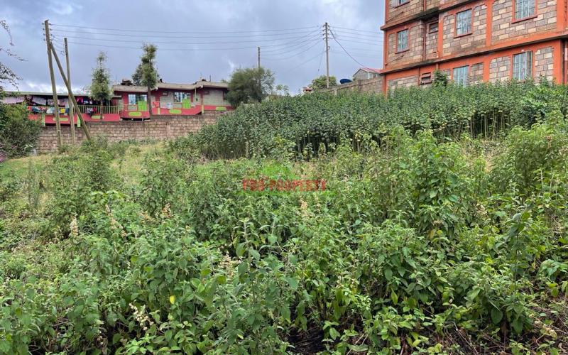 Prime Commercial Plot For Sale In Kikuyu Town.