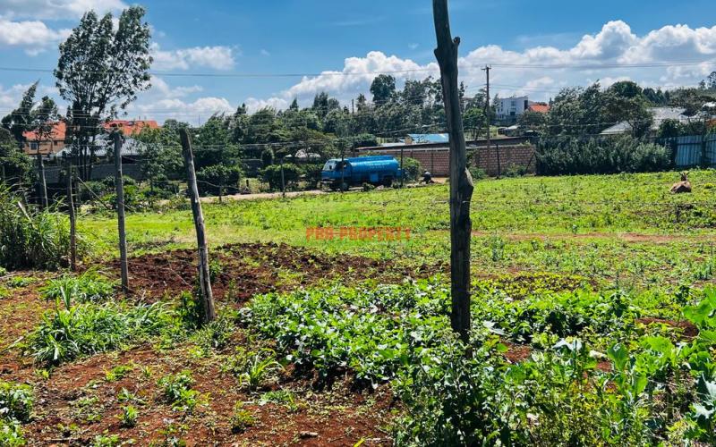Prime Residential Plot For Sale In Kikuyu, Gikambura.