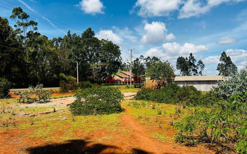 Commercial 100 By 100 Fts Plot For Sale Fronting The Tarmac (thogoto-mutarakwa Road) In Gikambura.