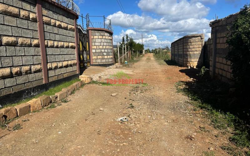 Residential 50 By 100 Fts Plot For Sale In Kikuyu, Kamangu.