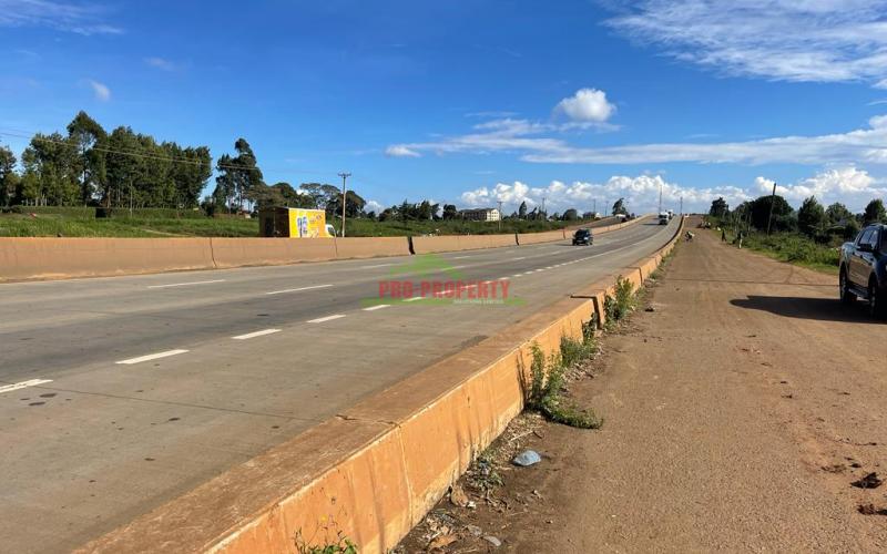 Prime Commercial Plot For Sale Fronting Waiyaki way at Muguga Site.
