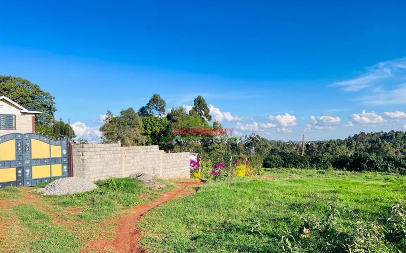Prime Residential Plot For Sale In Kikuyu, Ondiri.