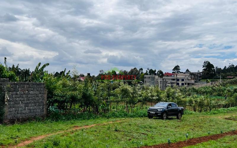 Prime Residential Plots For Sale In Kikuyu, Gikambura.