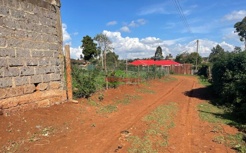 Commercial Plot For Sale In Kikuyu, Gikambura.
