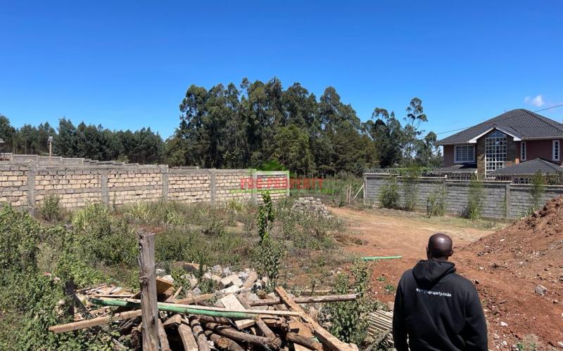 Residential Plot For Sale in Kikuyu, Kamangu in a Controlled Gated Concept.