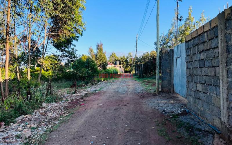 Prime Plot For Sale In Kikuyu.