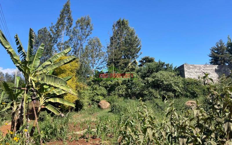 Prime Commercial Corner Plot For Sale In Kikuyu, Thogoto Kiambu County.