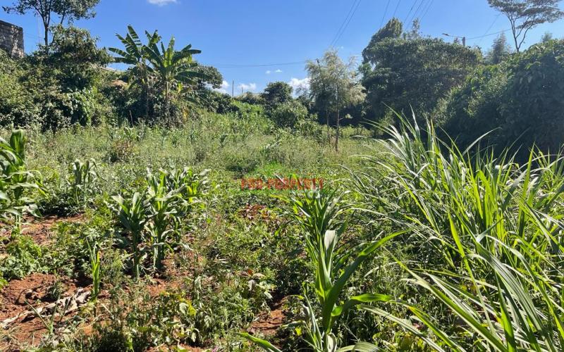 Prime Commercial Corner Plot For Sale In Kikuyu, Thogoto Kiambu County.