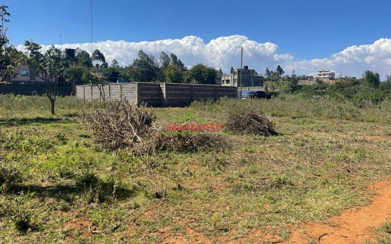 Residential Plot For Sale In Kikuyu, Gikambura Jambu-tv Road (in A Gated Community Concept).