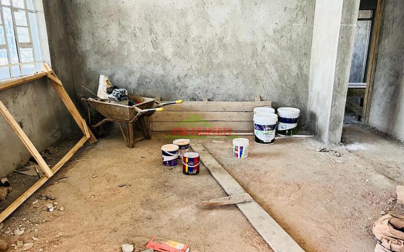 Incomplete 3 Bedroom Bungalow For Sale In Kikuyu, Kamangu.