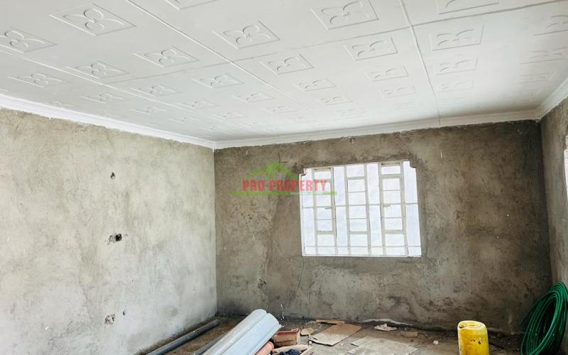 Incomplete 3 Bedroom Bungalow For Sale In Kikuyu, Kamangu.