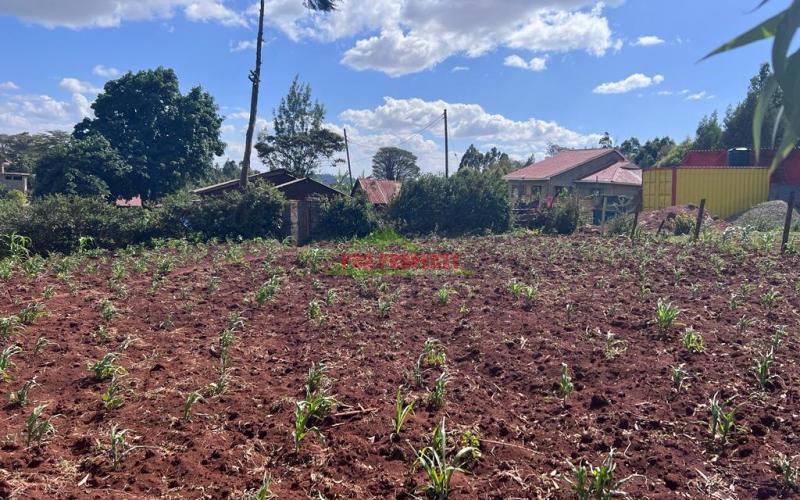Prime Residential Plot For Sale In Kikuyu, Karai Touching Tarmac.