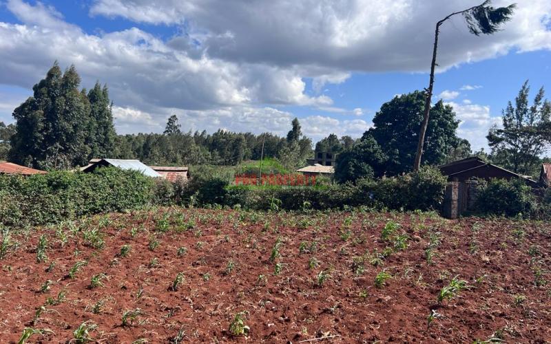 Prime Residential Plot For Sale In Kikuyu, Karai Touching Tarmac.