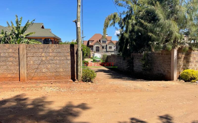 Prime Plot For Sale In Kikuyu, Thogoto Near The Southern Bypass.