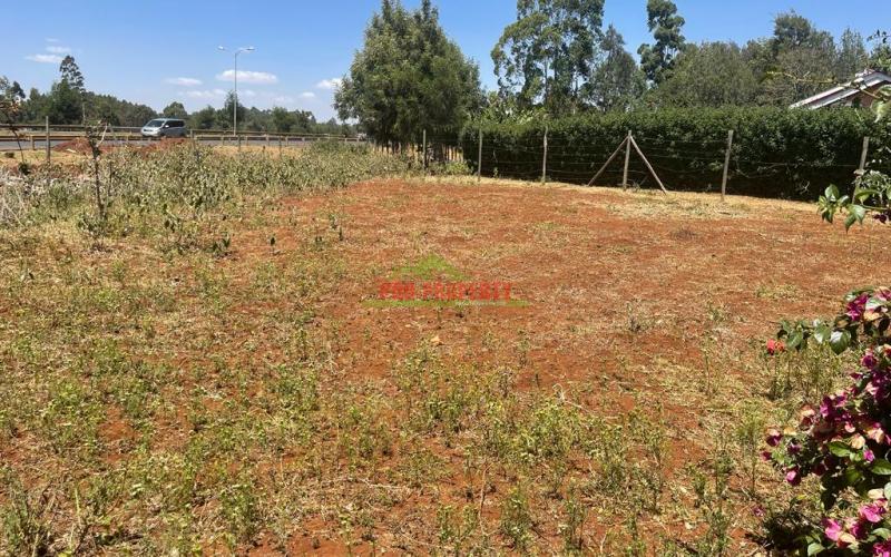 Prime Commercial Plot Fronting The Tarmac For Sale In Kikuyu Along The Southern Bypass.