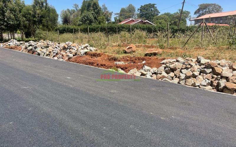 Prime Commercial Plot Fronting The Tarmac For Sale In Kikuyu Along The Southern Bypass.