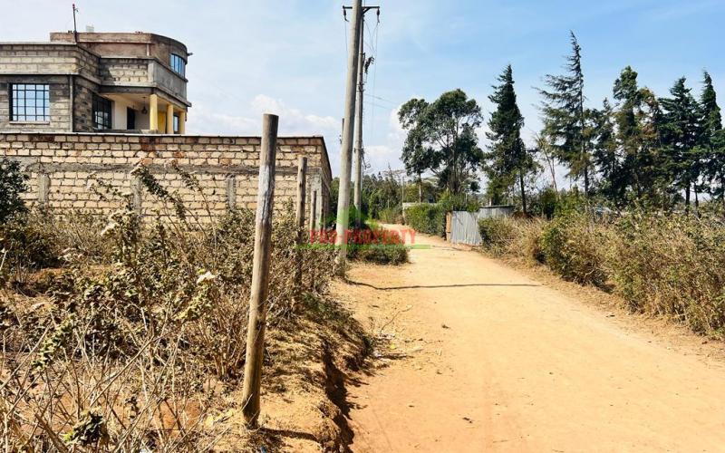 Prime Residential Plot For Sale In Kikuyu, Kamangu.